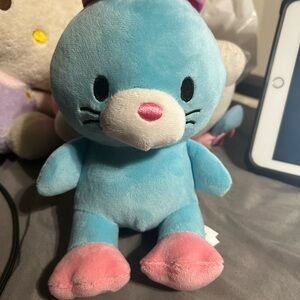 Build-A-Bear Blue and Pink Plush Toy